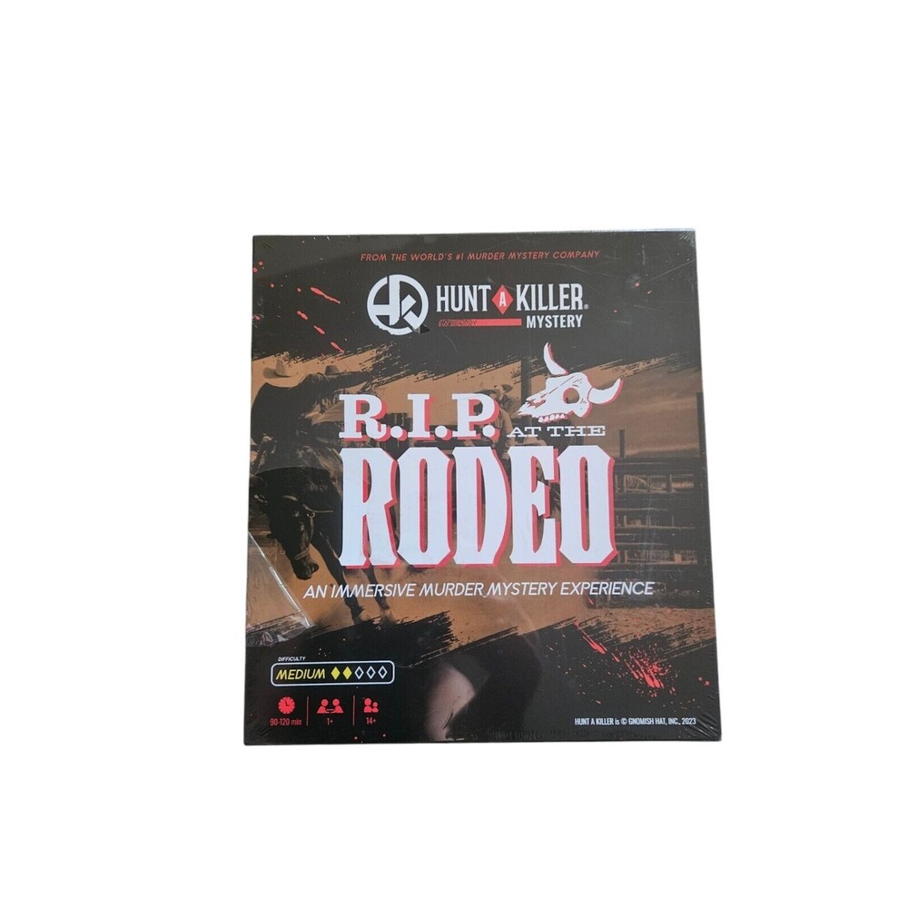 Hunt A Killer RIP At The Rodeo Board Game